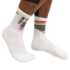 Mr B - Mister B Chaussettes Pride Blanches